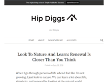 Tablet Screenshot of hipdiggs.com